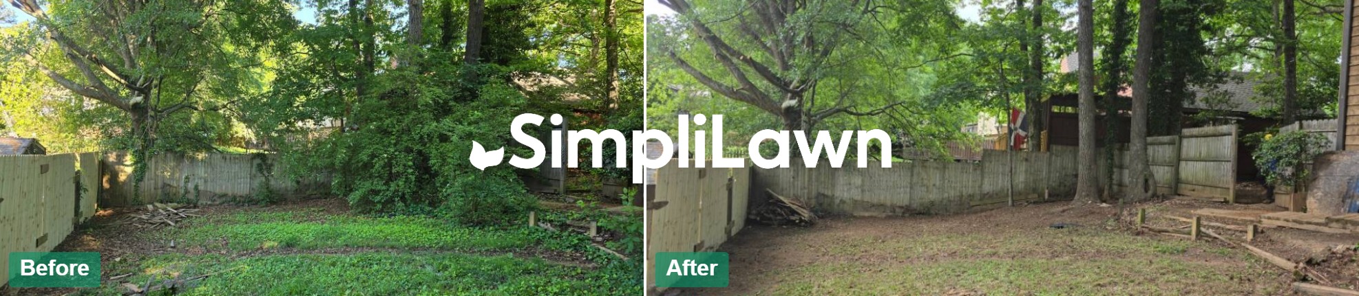 Yard Cleanup — Backyard cleared & ground prepped, Philadelphia, PA