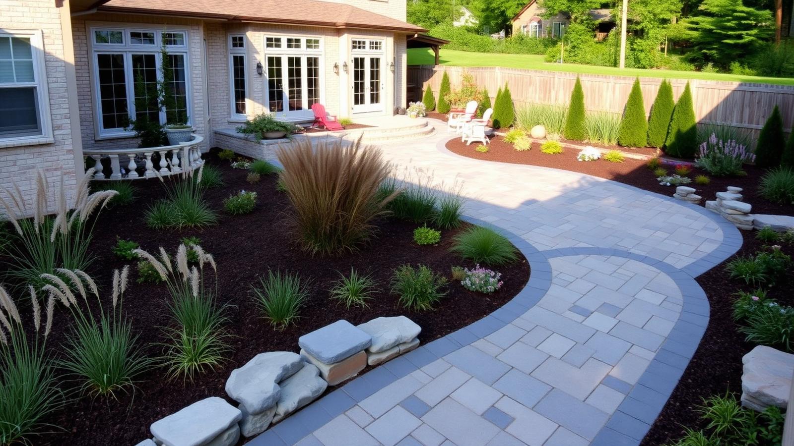 Design + Install landscaping project
